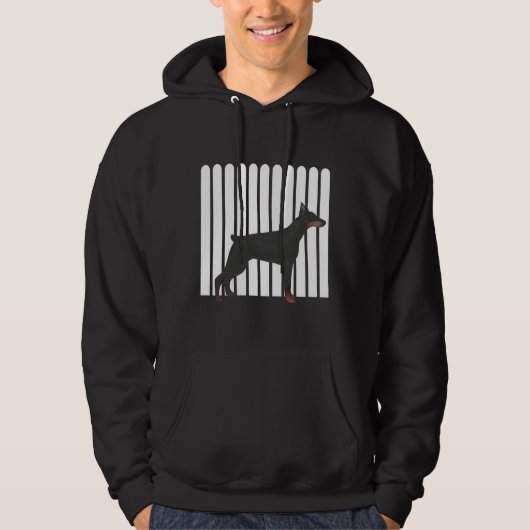 American Doberman 21 Hoodie (Voorkant)