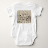 American Dollar Money Typography – Cute Baby Romper (Achterkant)