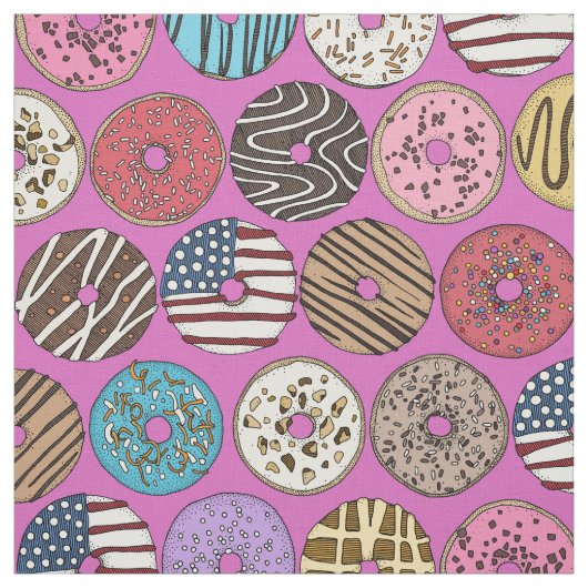 American Donuts Pink Stof (Swatch)