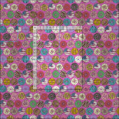 American Donuts Pink Stof (Delen)