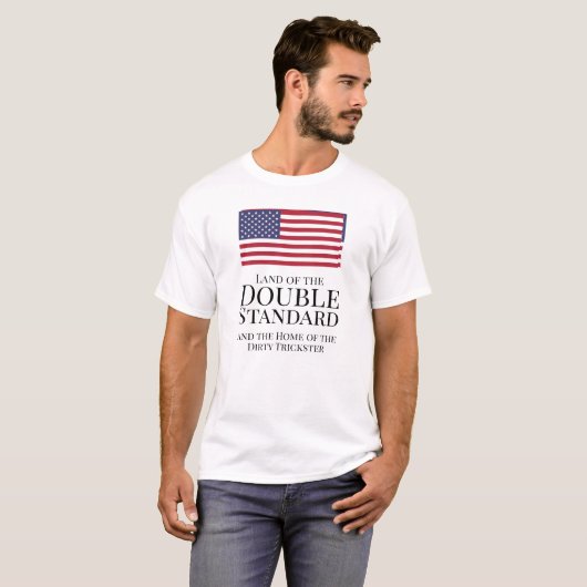 American Double Standard T-shirt (Voorkant volledig)