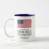 American Double Standard Tweekleurige Koffiemok (Links)