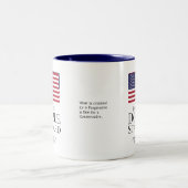 American Double Standard Tweekleurige Koffiemok (Center)