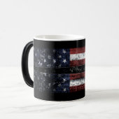 AMERICAN DRAG-draagtas met opening bovenaan Magische Mok (Voorkant links)