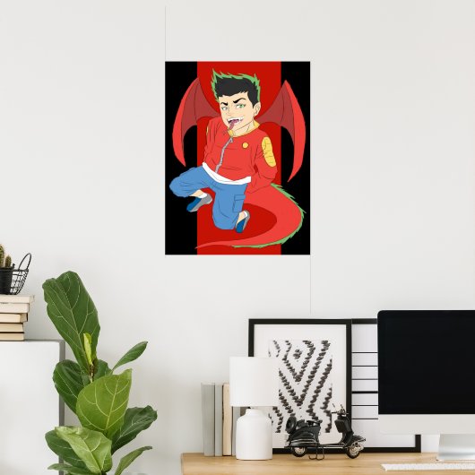 American Dragon  Jake Long Poster (Thuiskantoor)