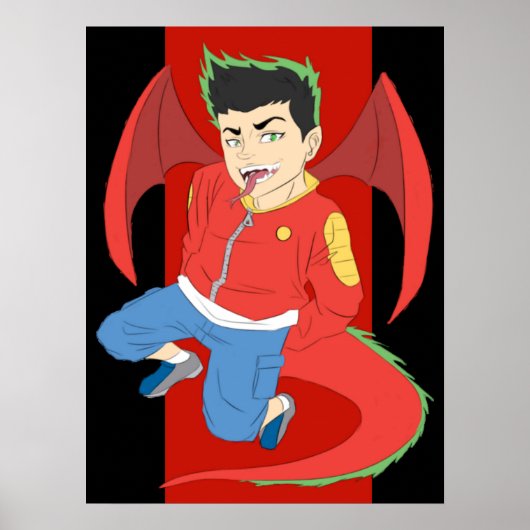 American Dragon Jake Long Poster (Voorkant)