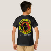 American Dragon Kenpo Karate T-shirt (Achterkant volledig)