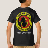American Dragon Kenpo Karate T-shirt (Achterkant)