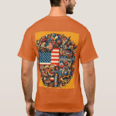... ** American Dream Drip** T-shirt (Achterkant)