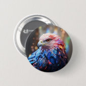 American Dream - Fantastische Eagle Ronde Button 5,7 Cm (Voorkant /achterkant)