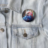 American Dream - Fantastische Eagle Ronde Button 5,7 Cm (In situ)