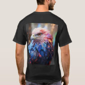 American Dream - Fantastische Eagle T-shirt (Achterkant)