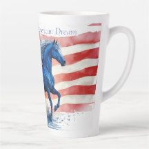 American Dream Patriottisch Paard