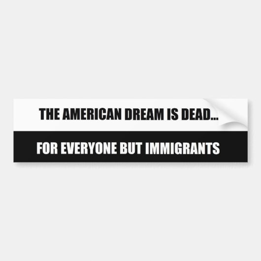 American Dream sticker (Voorkant)