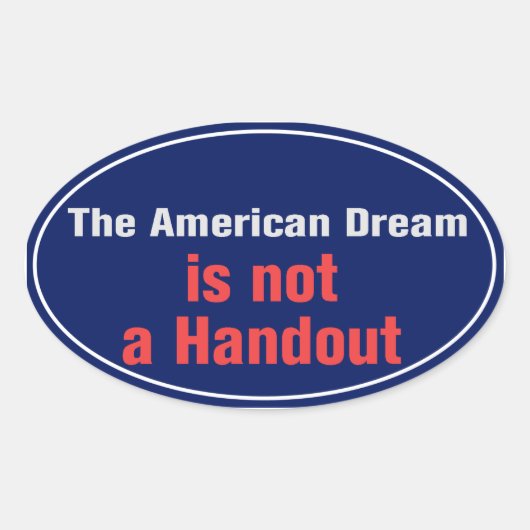 American Dream Sticker (Voorkant)