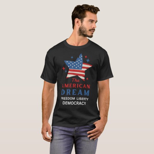 AMERICAN DREAM T-Shirt (Voorkant volledig)