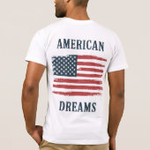 American Dreams Flag T-shirt (Achterkant)