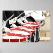 American Drummers USA Color Photo Wall Poster (Voorkant)