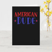 American Dude Kaart (Gele Bloem)