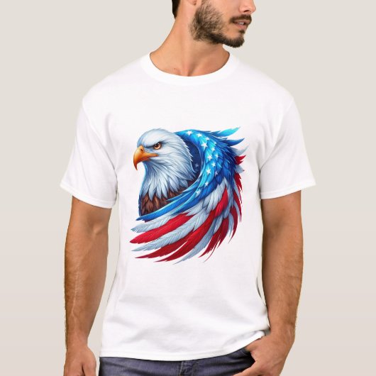 American Eagle 2025 Royal luxe T-shirt (Voorkant)