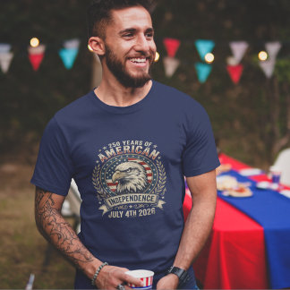 American Eagle 250 Years Independence Anniversary T-shirt