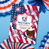 American Eagle 4 juli Onafhankelijkheidsdag Party Kaart
