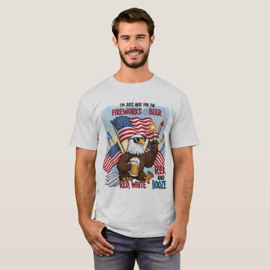 American Eagle 4 juli T-shirt (Voorkant volledig)