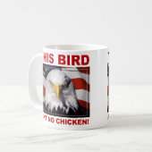 American Eagle Ain No Chicken Koffiemok (Voorkant links)