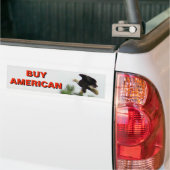 American Eagle Buy American Bumpersticker (Op Truck)