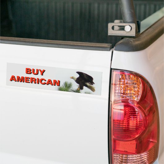 American Eagle Buy American Bumpersticker (Op Truck)