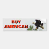 American Eagle Buy American Bumpersticker (Voorkant)