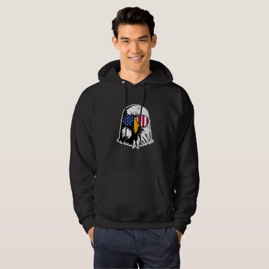 American Eagle Cool Visor Independence Celebration Hoodie (Voorkant volledig)