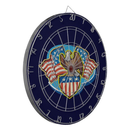 American Eagle Dart Board Dartbord (Voorkant Links)