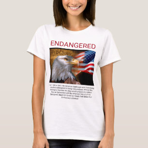 American Eagle Endangered Species Act Animal Right T-shirt