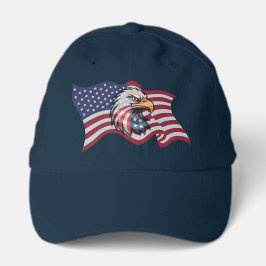 American Eagle Flag Cap Trucker Pet
