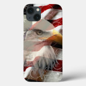 American Eagle Flag iPad Mini Case (Achterkant)