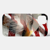 American Eagle Flag iPad Mini Case (Achterkant (horizontaal))