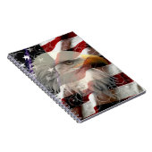 American Eagle Flag Notitieboek (Rechterzijde)