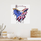American Eagle - Freedom Poster (Keuken)