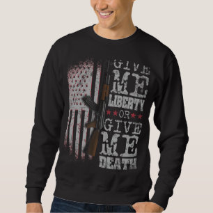 American Eagle geef me vrijheid of geef me de dood Trui