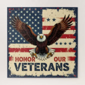 American Eagle Honor Our Veterans Legpuzzel (Verticaal)