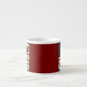 American Eagle Honor Our Veterans Specialty Mug Espresso Kop (Voorkant)
