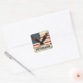 American Eagle Honor Our Veterans Stickers (Envelop)