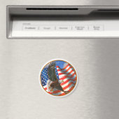 American Eagle in vlucht Magneet (Insitu (Vaatwasser))