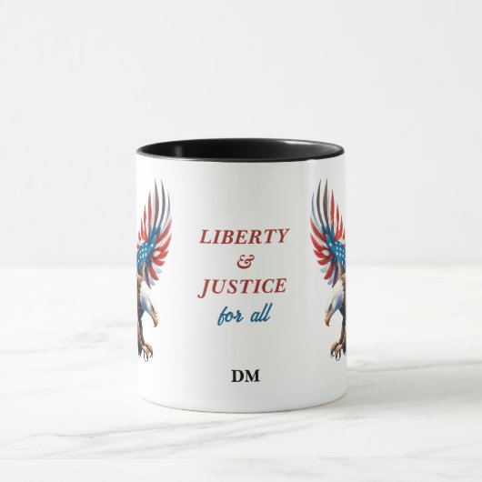 American Eagle Liberty and Justice Mok (Midden)