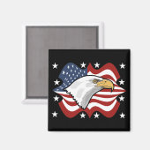 American Eagle magneet (Voorkant / Achterkant)