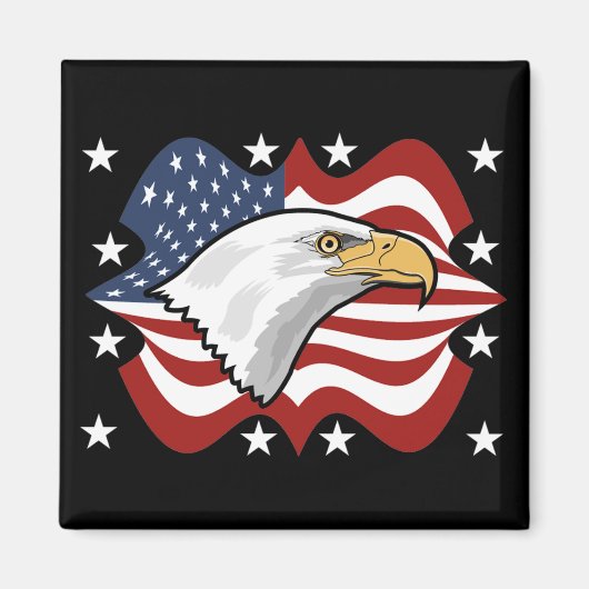American Eagle magneet (Voorkant)