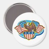 American Eagle Magnet (Voorkant / Achterkant)