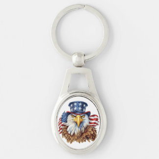 American Eagle Metal Sleutelhanger - een symbool v