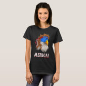 American Eagle Mullet Merica T-shirt (Voorkant volledig)